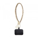 Snur Telefon Guess Saffiano 4G Charm, Negru