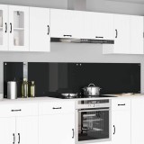 Cumpara ieftin Spate de bucătărie 2 pcs Negru 120 x 50 cm sticlă securizată