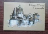 D1 - Magnet frigider - tematica turism - Castelul Bran - Romania 57