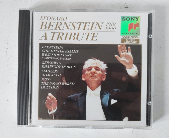 #CD: Leonard Bernstein &ndash; A Tribute, 1918-1990, Sony
