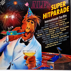 dublu vinyl _ Various ‎– Alf's Super Hitparade _1989 Polystar germania synth pop