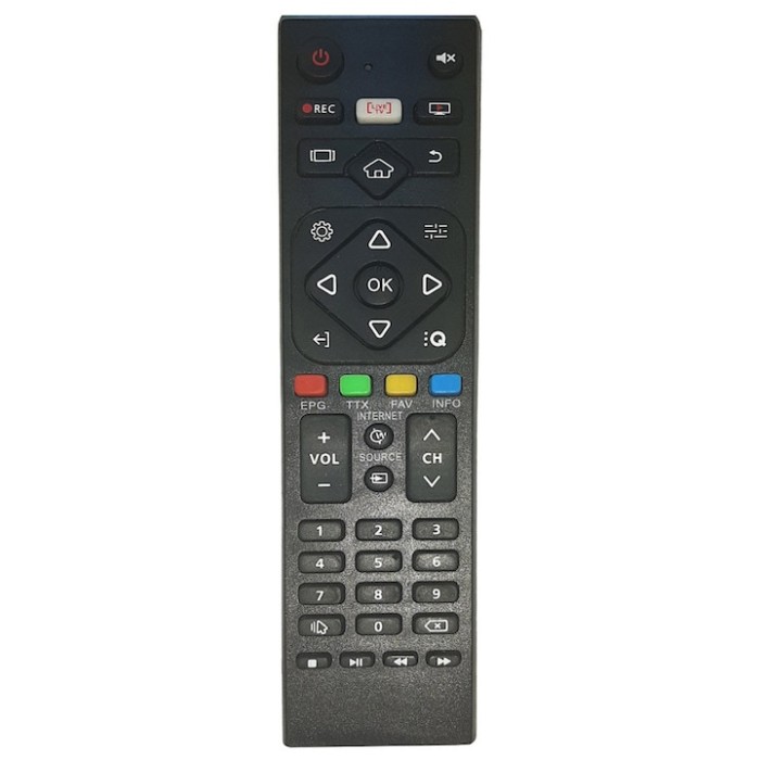 Telecomanda compatibila cu televizoarele Orion LCD, LED elSales ELS-ORN1, negru