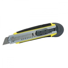 Cutter 18mm + 2 lame de rezerva maner cauciuc clips foto