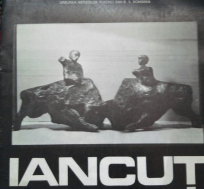 Ion Iancut, Pliant expozitie cu dedicatie foto