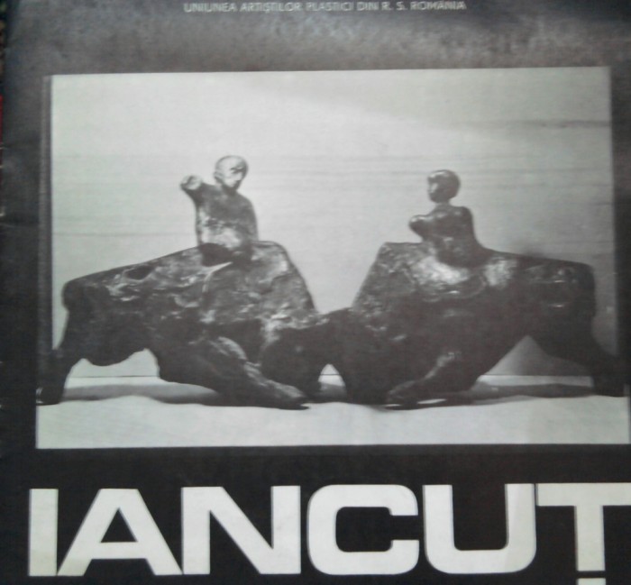 Ion Iancut, Pliant expozitie cu dedicatie