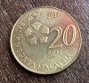 C50 - Moneda foarte veche - Malaezia - 20 sen - 2017, Asia