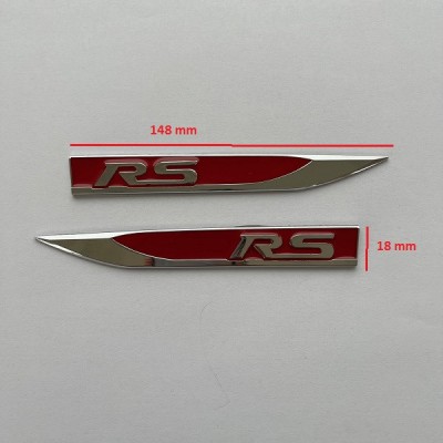 set ornamente aripa RS rosu foto