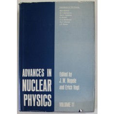 ADVANCES IN NUCLEAR PHYSISCS , edited by J.W. NEGELE and ERICH VOGT , VOLUME 11 , 1979