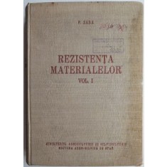 Rezistenta materialelor, vol. I &ndash; F. Zara