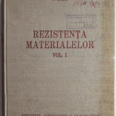 Rezistenta materialelor, vol. I – F. Zara