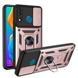Husa Huawei P30 Lite protectie camera Techsuit CamShield Series, roz