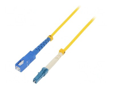 Patch Cord Fibră Optică LC/UPC-SC/UPC 3m 9/125um foto