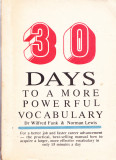 AS - WILFRED FUNK &amp; NORMAN LEWIS - 30 DAYS TO A MORE POWERFUL VOCABULARY
