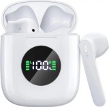 Casti wireless Bluetooth 5.3 , Apeluri Telefonice Cristaline, Sunet Stereo
