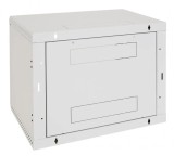 Rack Perete Triton 4U 600mm Gri, Usa Sticla, Montanti Reglabili, IP20