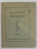 VERSURI de ARON COTRUS , EDITIA A - II -A , 1928