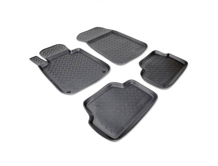 Covorase presuri cauciuc tip tavita BMW Seria 1 E87 / E81 2004-2011
