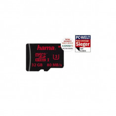 Card Hama microSDHC 32GB 80 Mbs UHS-I U3 foto