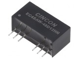 Convertor DC/DC 18-75V la 12V și -12V 6W