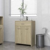 Cumpara ieftin Dulap de baie, stejar Sonoma, 60x33x80 cm, PAL