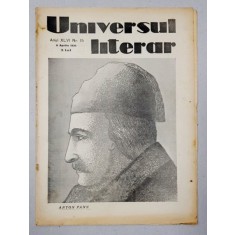 REVISTA &#039;UNIVERSUL LITERAR&#039;, ANUL XLVI, NR. 15, 6 APRILIE 1930