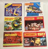 14 cataloage MATCHBOX pt. colectionari format pdf.