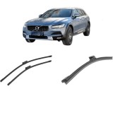 Cumpara ieftin Set 3 stergatoare VOLVO V90 II Cross Country (236) din 2016-2021, pentru parbriz si luneta fata si spate auto, Bosch Aerotwin-Aerotwin, din cauciuc si