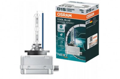 Bec D1S OSRAM 66140CBN 12/24V; 35W; COOL BLUE INTENSE (NextGen); cu pana 150% mai multa lumina; albastru; Pk32d-2; Omologare: ECE; pana la 3000 h; Fa foto