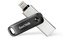 Memorie USB SanDisk iXpand Go de 64 GB, cu conectori Lightning si USB 3.0 - RESIGILAT foto