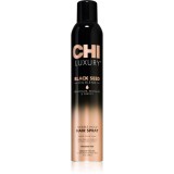CHI Luxury Black Seed Oil Flexible Hold Hairspray fixativ pentru intarire si o mai buna flexibilitate a parului 284 ml