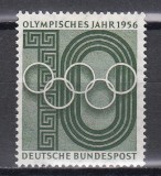Germania 1956 - Anul Olimpic, MNH, Nestampilat