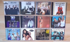 Cd muzica rap/hip-hop și r&amp;b &icirc;n perfecta stare. Vezi descrierea.