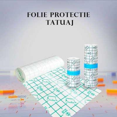 Folie Protectie Tatuaj (Rola Film) - 15cm X 2m foto
