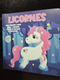 Licornes - Mon premier livre avec 4 grands puzzles faciles a realiser (Unicorni - Prima mea carte cu 4 puzzle-uri mari, usor de rezolvat - carte in li