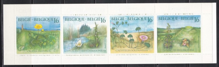 Belgia 1994 - Flori, Carnet, 2 Poze