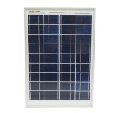Panou solar 10W fotovoltaic policristalin cu cablu de conectare si tensiune maxima 18V 350x240x17mm Breckner Germany
