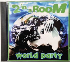 2 In A Room &ndash; World Party _ NM / NM cd muzica euro house, anii '90_ Remixed, Suedia ,1995