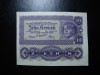 AUSTRIA 10 KRONEN 1922 EXCELENTA
