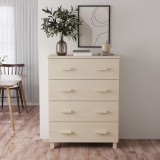 Servantă &bdquo;HAMAR&rdquo;, maro miere, 79x40x103,5 cm, lemn masiv de pin
