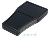 Carcasă pentru echipamente cu ecran, ABS, neagră, 94x160x25 mm
