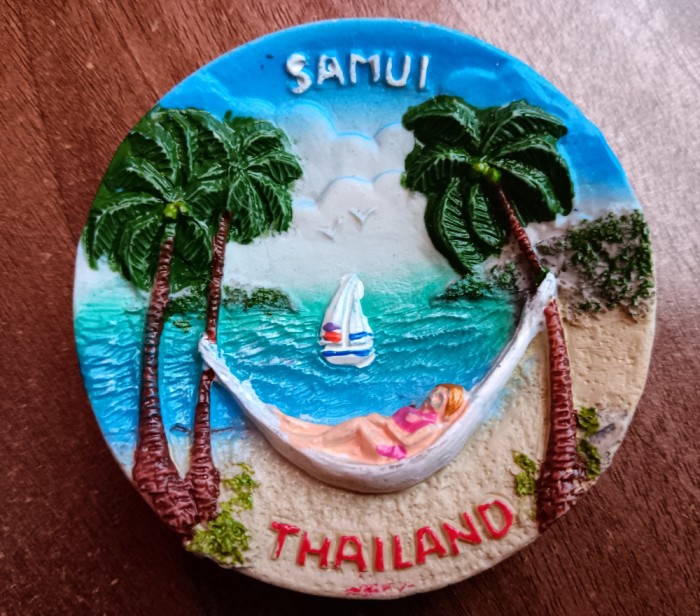 D5 - Magnet frigider - tematica turism - Thailanda 10