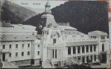 Carte postala, Cazinoul din Sinaia, perioada interbelica
