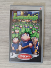 Lemmings PSP Playstation Portabil foto