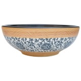 Cumpara ieftin Lavoar de blat, multicolor, rotund, &Phi;41x14 cm, ceramica