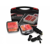 2 x Wireless LED Magnet Lumina spate de Remorca Camion 12v 24v