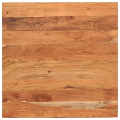 Gossi blat de masa patrata, 70x70x3,8 cm, lemn masiv de acacia foto