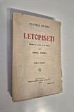 Carte Veche 1922 Teatru Mihail Sorbul Letopiseti