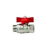Robinet de Trecere Apa 3/8&quot; MF cu Fluture si Bila PN 50 Roval