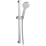 Set bara dus Ferro Vigo, cu suport culisant 655 mm, para dus cu 3 functii, furtun dus 150 cm, Crom