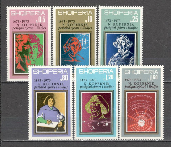 Albania.1973 500 ani nastere N.Copernic-astronom SA.432